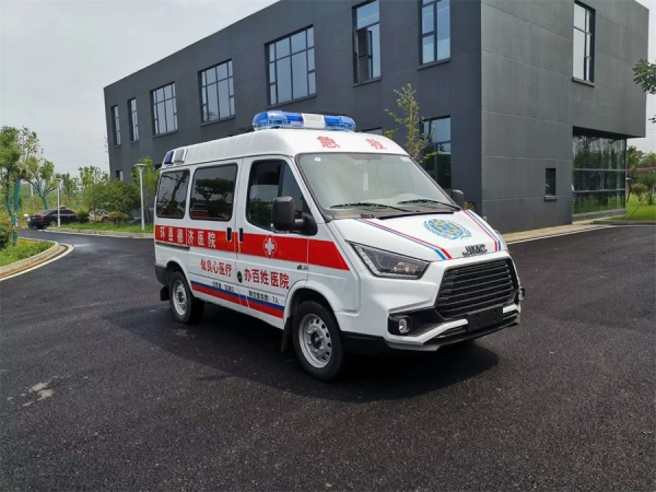 江鈴特順短軸中頂監護型救護車